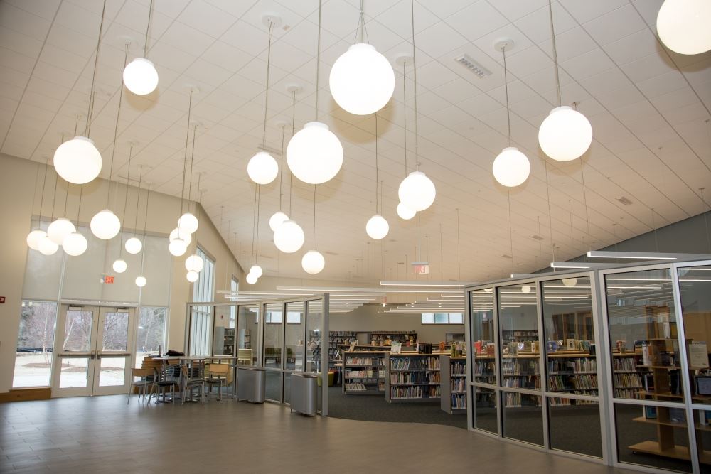 McAuliffe Library Interior View
