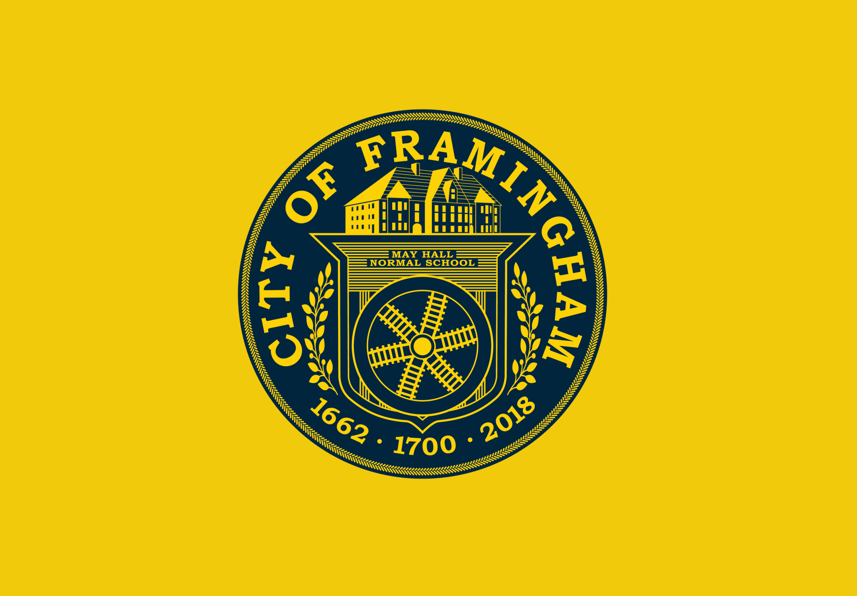 city.seal.yellow.background