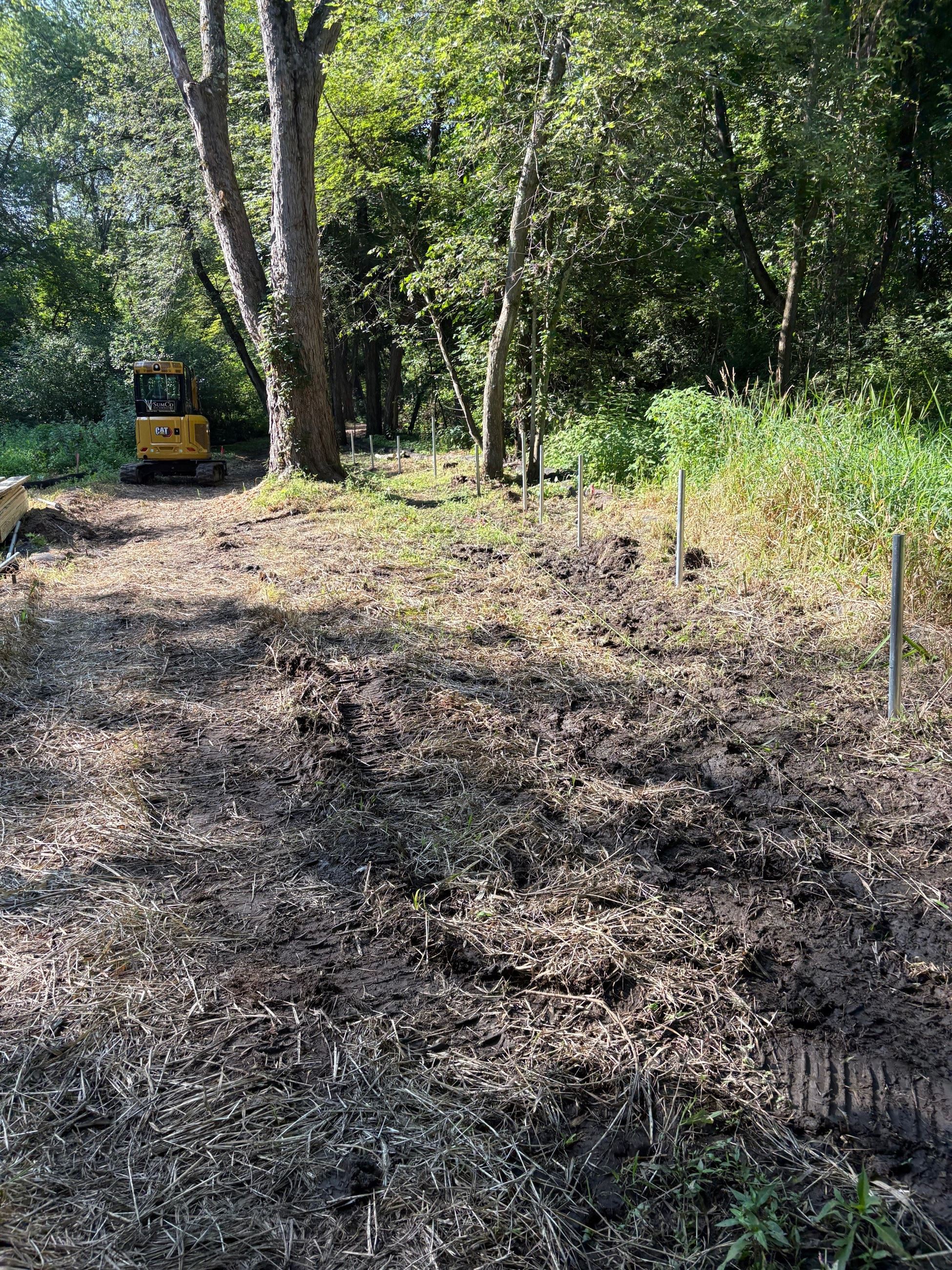 Installation of foundation 