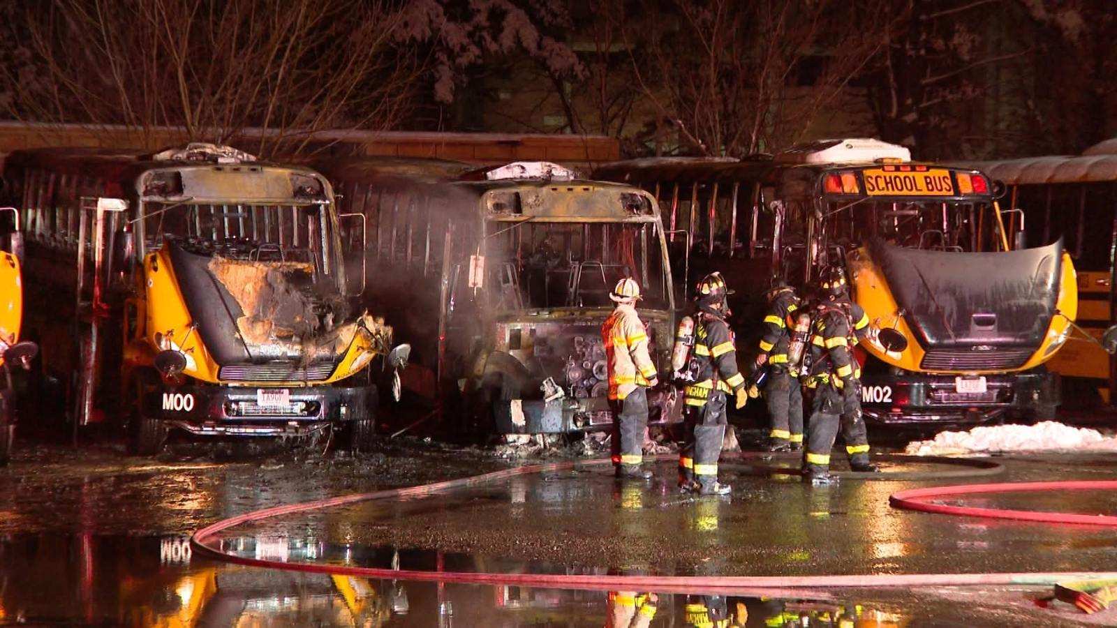 School Bus Fire - January 20, 2026