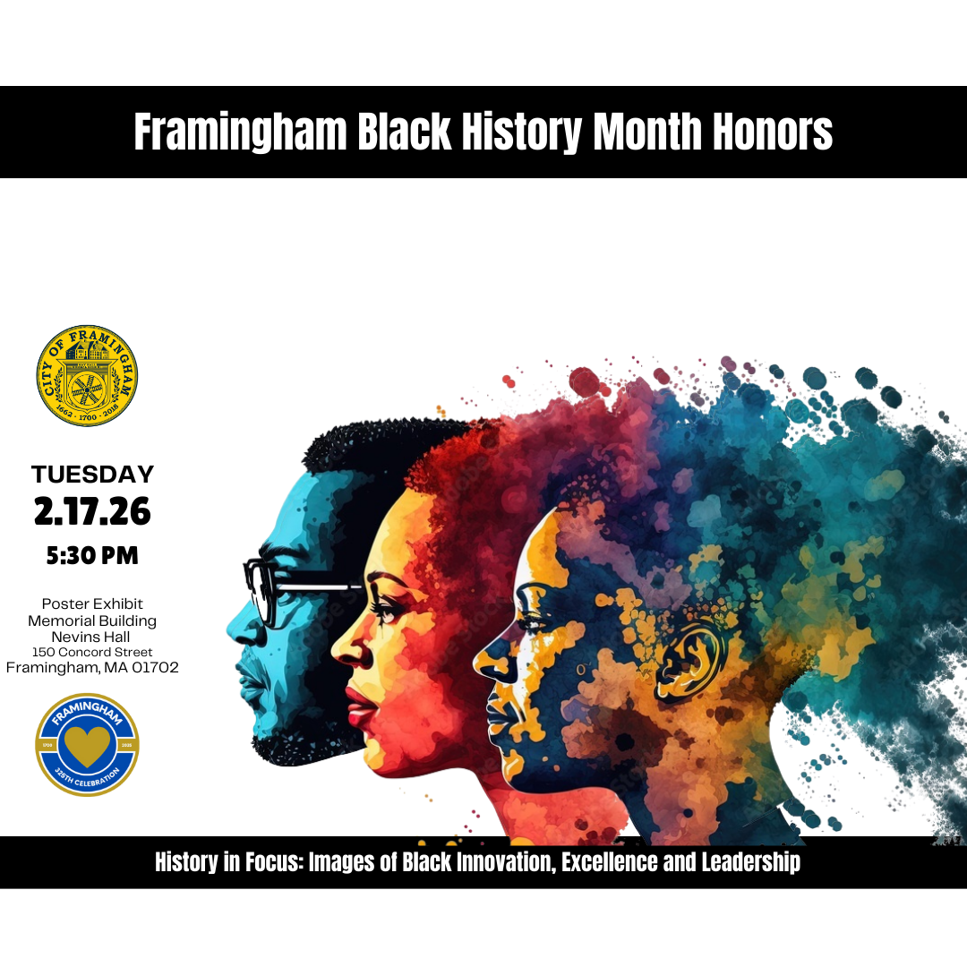 Black History Month Exhibit Ceremony 2026 - February 17 5:30 pm Historic Nevins Hall